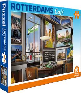 Afbeelding van het spelletje Rotterdams Café Puzzel (1000 stukjes)