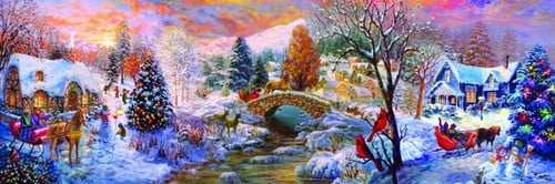 To Grandma's House We Go Puzzel (1000 stukjes)-2