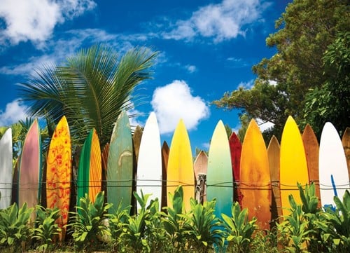 Surfer's Paradise Hawaii Puzzel (1000 stukjes)-2