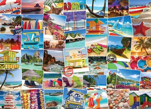 Globetrotter Beaches Puzzel (1000 stukjes)-2