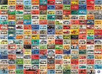 The VW Groovy Bus Puzzel (1000 stukjes)-2