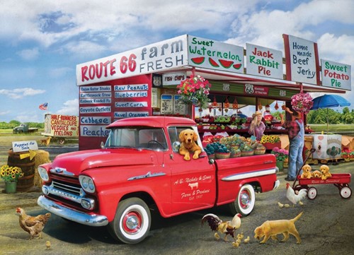 1959 Chevrolet Apache - Greg Giordano Puzzel (1000 stukjes)-2
