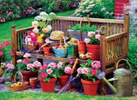 Garden Bench Puzzel (1000 stukjes)-2