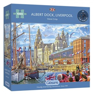 Afbeelding van het spel Albert Dock, Liverpool Puzzel (1000 stukjes)