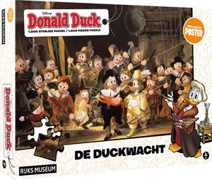 Afbeelding van het spelletje Donald Duck Special - De Duckwacht Puzzel (1000 stukjes)