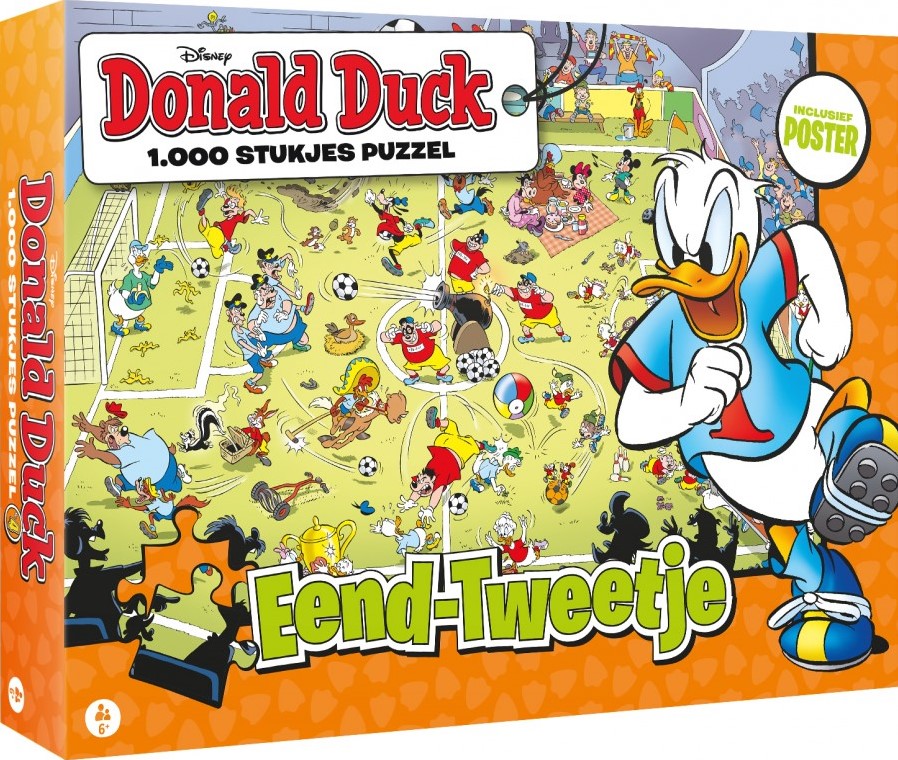 maximaliseren telex subtiel Donald Duck 4 - Eend-Tweetje Puzzel (1000 stukjes) - kopen bij  Spellenrijk.nl