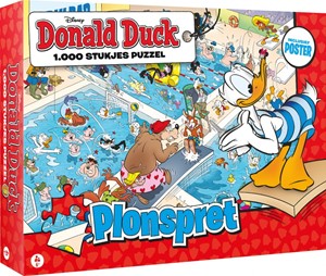 Afbeelding van het spelletje Donald Duck 5 - Plonspret Puzzel (1000 stukjes)