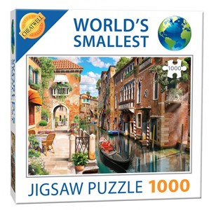 Afbeelding van het spel World's Smallest - Canals Puzzel (1000 stukjes)