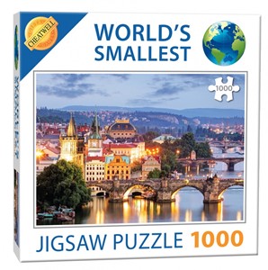 Afbeelding van het spel World's Smallest - Prague Bridges Puzzel (1000 stukjes)