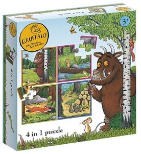 The Gruffalo - 4 in 1 Puzzel