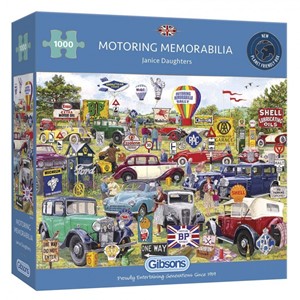Afbeelding van het spel Motoring Memorabilia Puzzel (1000 stukjes)