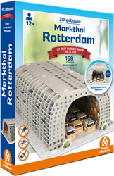 3D Gebouw - Markthal Rotterdam Puzzel (168 stukjes)