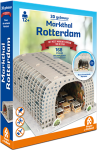 3D Gebouw Markthal Rotterdam Puzzel 168 stukjes