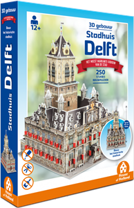 Afbeelding van het spel 3D Gebouw - Stadhuis Delft (250 stukjes)