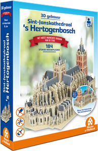 Afbeelding van het spelletje 3D Gebouw - Sint-Janskathedraal Den Bosch (184 stukjes)