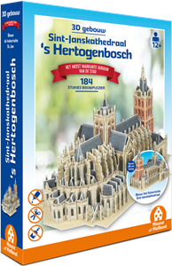Afbeelding van het spel 3D Gebouw - Sint-Janskathedraal Den Bosch (184 stukjes)