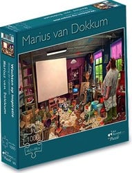 Marius van Dokkum - Wachten op Inspiratie Puzzel (1000 stukjes)