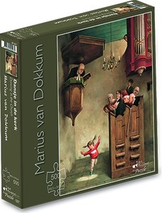 Afbeelding van het spelletje Marius van Dokkum - Dansje in de Kerk Puzzel (500 stukjes)