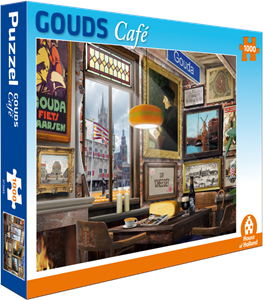 Afbeelding van het spelletje Gouds Café Puzzel (1000 stukjes)