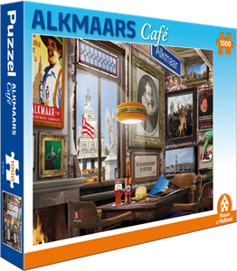 Afbeelding van het spelletje Alkmaars Café Puzzel (1000 stukjes)