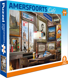 Thumbnail van een extra afbeelding van het spel Amersfoorts Café Puzzel (1000 stukjes)