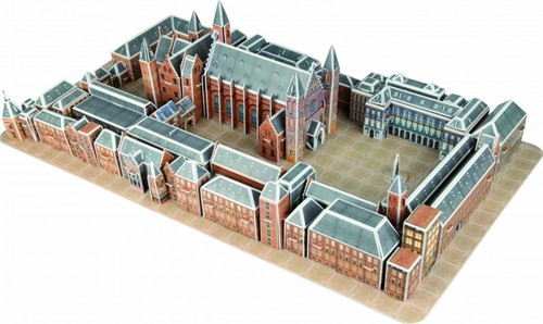 3D Gebouw - Binnenhof Den Haag (223 stukjes)-2