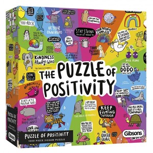 Afbeelding van het spelletje The Puzzle of Positivity Puzzel (1000 stukjes)