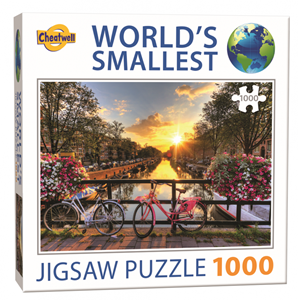 Afbeelding van het spel World's Smallest - Amsterdam Puzzel (1000 stukjes)