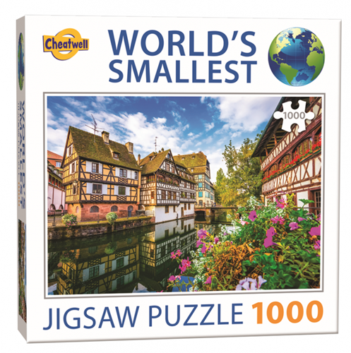 World's Smallest - Strasbourg Puzzel (1000 stukjes)