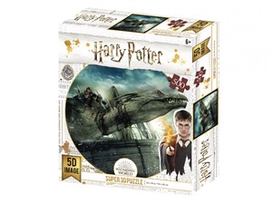 Afbeelding van het spel 3D Image Puzzel - Gringotts Dragon (500 stukjes)