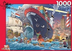 Afbeelding van het spel Zeevaart - Danker Jan Puzzel (1000 stukjes)