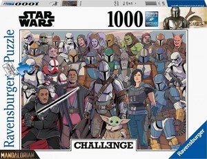 Star Wars Mandalorian Puzzel 1000 stukjes