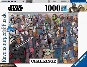 Afbeelding van het spel Star Wars - Mandalorian Puzzel (1000 stukjes)