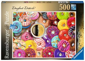 Afbeelding van het spelletje Doughnut Disturb! Puzzel (500 stukjes)