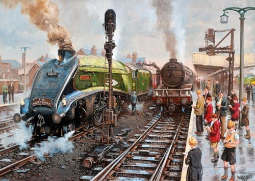 Spotters at Doncaster Puzzel (1000 stukjes)-2