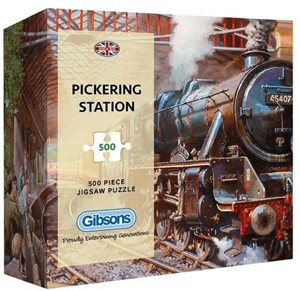 Afbeelding van het spelletje Pickering Station - Gift Box Puzzel (500 stukjes)