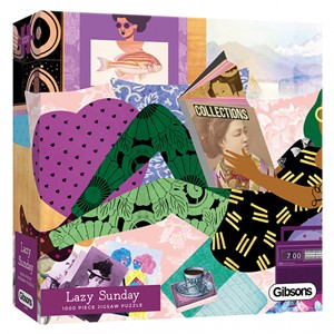 Afbeelding van het spel Lazy Sunday Puzzel (1000 stukjes)