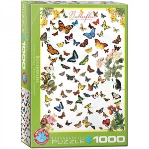 Butterflies Puzzel 1000 stukjes