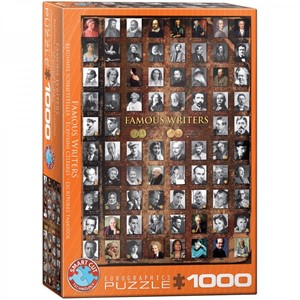 Afbeelding van het spelletje Famous Writers Puzzel (1000 stukjes)