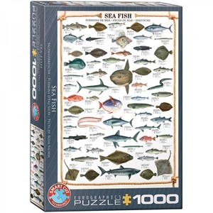 Afbeelding van het spelletje Sea Fish Puzzel (1000 stukjes)