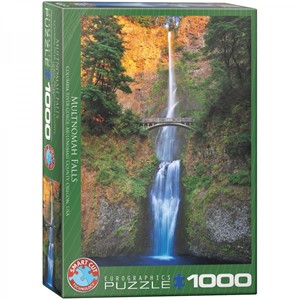 Afbeelding van het spelletje Multnomah Falls Oregon Puzzel (1000 stukjes)