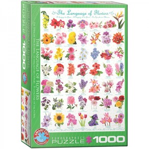 Afbeelding van het spelletje The Language of Flowers Puzzel (1000 stukjes)