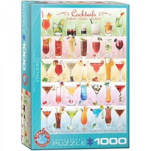 Afbeelding van het spelletje Cocktails Puzzel (1000 stukjes)