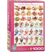 Ice Cream Flavours Puzzel (1000 stukjes)