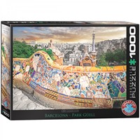 Barcelona Park Gnell Puzzel (1000 stukjes)