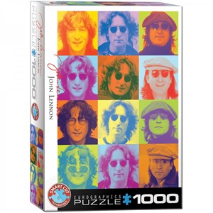Afbeelding van het spel John Lennon Color Portraits Puzzel (1000 stukjes)