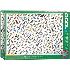Afbeelding van het spelletje The World of Birds Puzzel (1000 stukjes)
