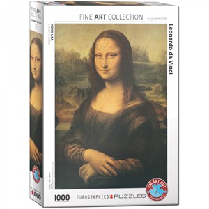 Afbeelding van het spelletje Mona Lisa - Leonardo da Vinci Puzzel (1000 stukjes)