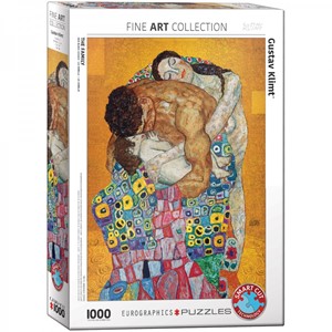 Afbeelding van het spel Gustav Klimt - The Family Puzzel (1000 stukjes)