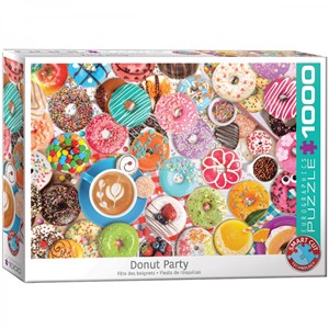 Donut Party Puzzel 1000 stukjes